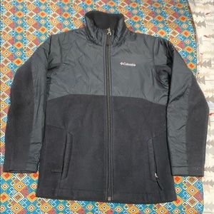 Columbia heavy fleece jacket Youth Medium